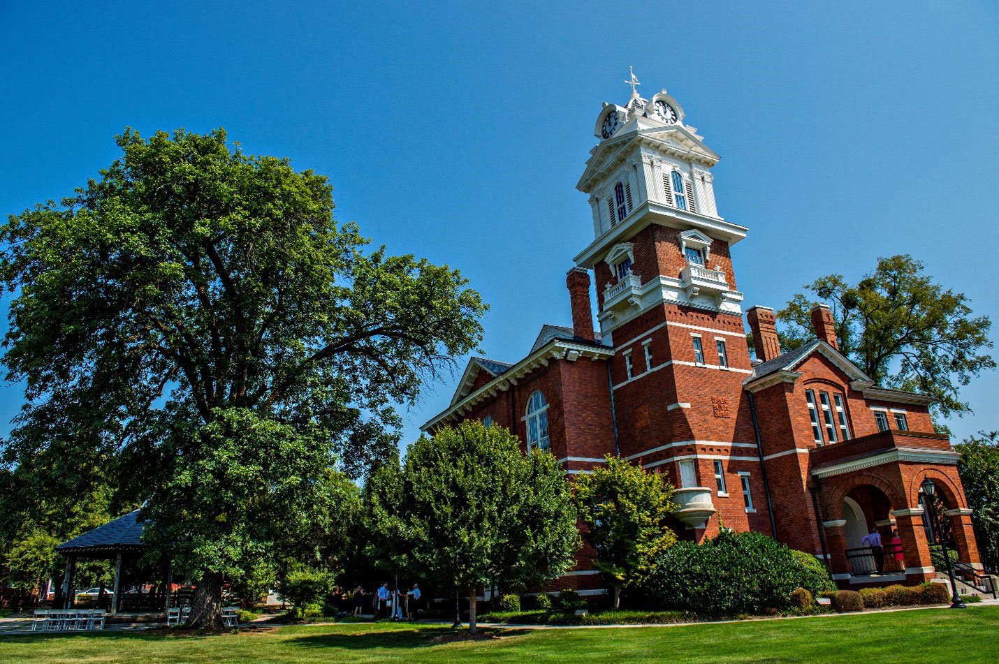 Historic courthouse in downtown Lawrenceville, Gwinnett County